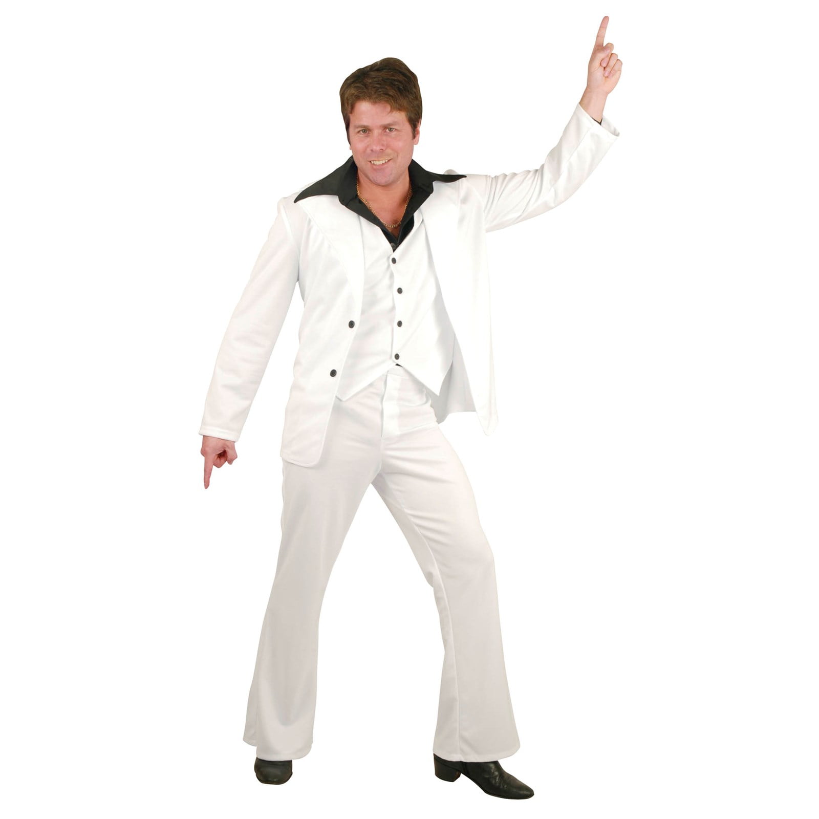 Picture of Charades Costumes 276737 Halloween Mens Disco Fever Costume - Small