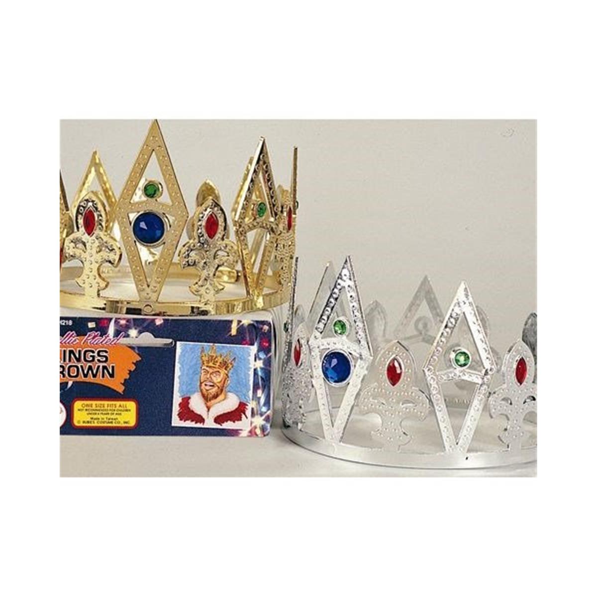 Picture of Rubies 278260 Halloween Gold Kings Crown - Nominal Size