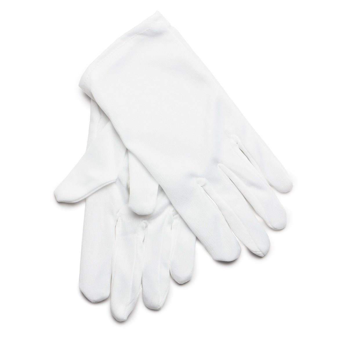Picture of Rubies 271639 White Child Gloves