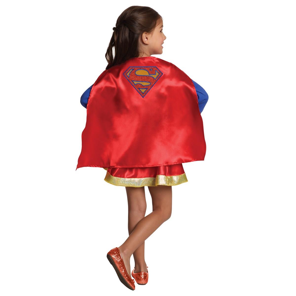 Picture of Imagine 274382 DC Super Hero Girls Supergirl Child Cape & Skirt Set