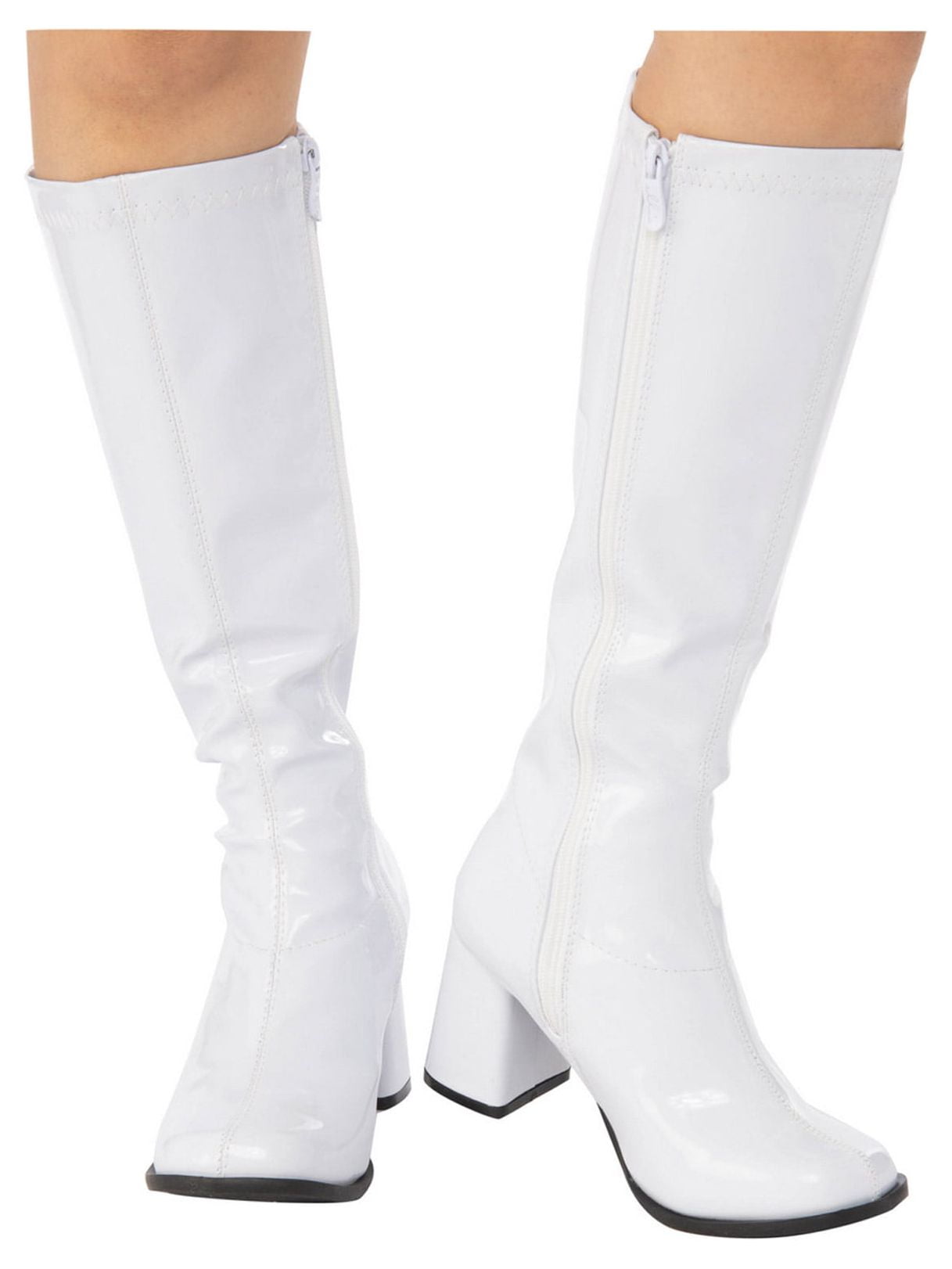 Picture of Rubies 278358 Adult GoGo Boot - White&#44; Size 10