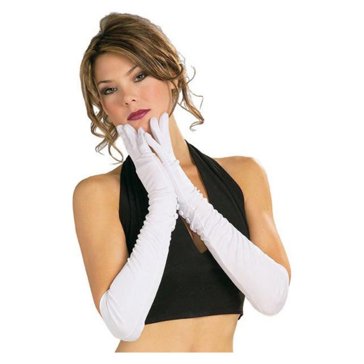 Picture of Rubies 275142 Long White Gloves&#44; Standard Size