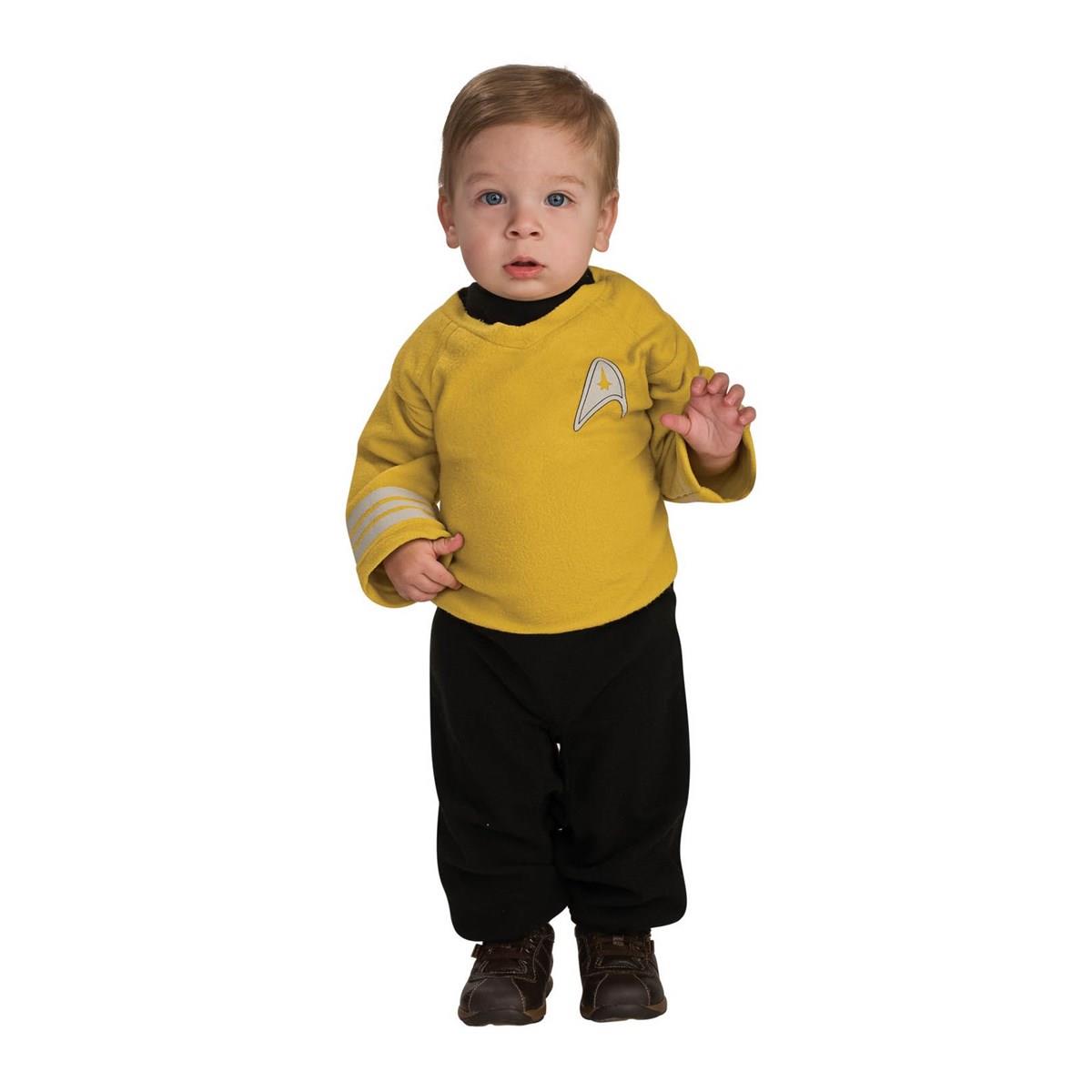 Picture of Rubies Costumes 284281 Star Trek Boys Captain Kirk Infant Costume&#44; 0-6 Months