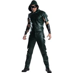Picture of Charades Costumes 276835 Mens Green Arrow Costume&#44; Medium