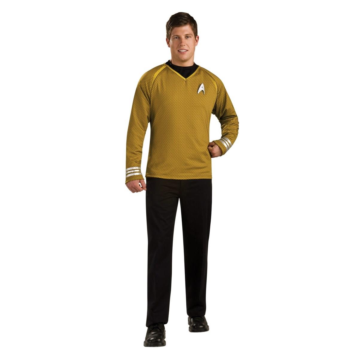 Picture of Rubies Costumes 284406 Halloween Star Trek Mens Grand Heritage Captain Kirk Costume - Small