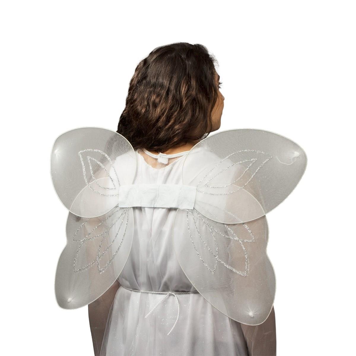 Picture of Forum Novelties 275175 Christmas White Angel Wings - Standard