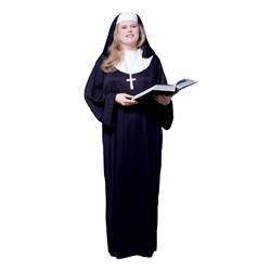 Picture of Forum Novelties 274431 Womens Plus Size Nun Costume - Plus