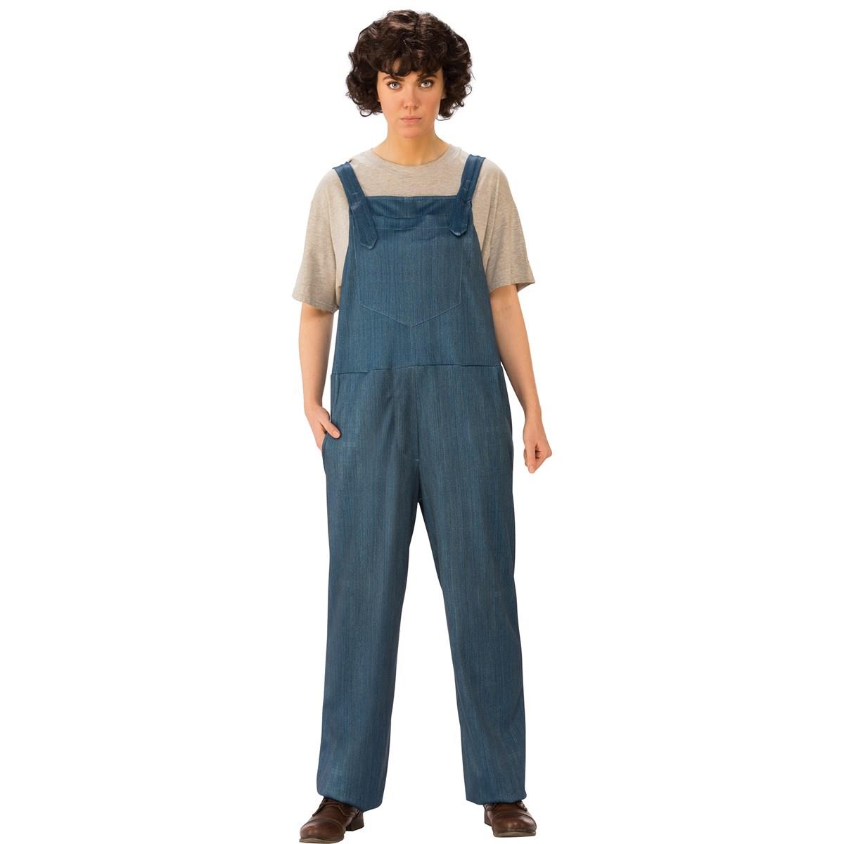 Picture of Rubies 279285 Halloween Stranger Things-Womens Elevens Overalls - Standard