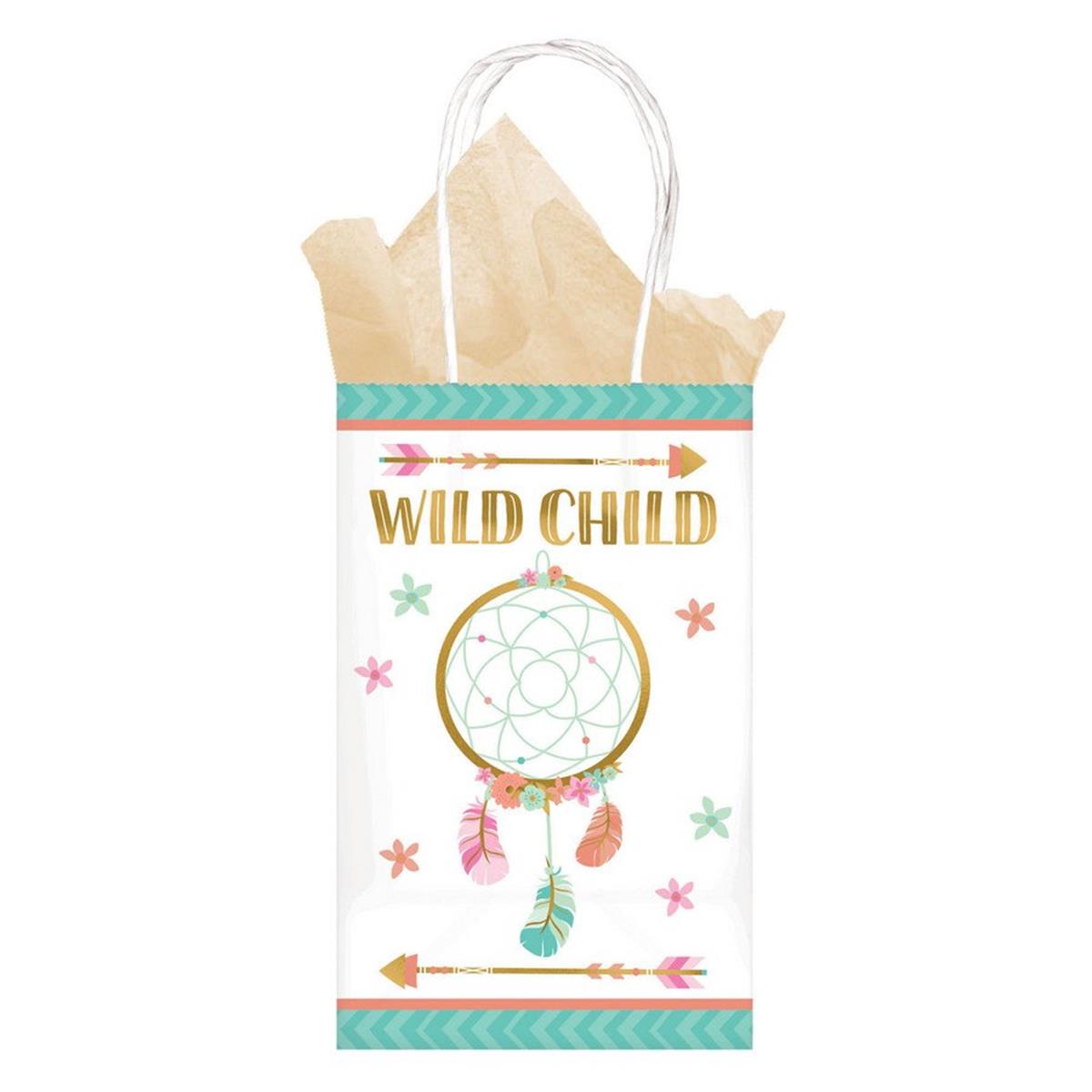 Picture of Amscan 269671 Boho Birthday Girl Bag - 8 Piece