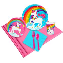Picture of BuySeasons 258184 Fairytale Unicorn Party Party Pack - Pack of 8