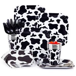Picture of BuySeasons 264553 Cow Print Snack Party Pack