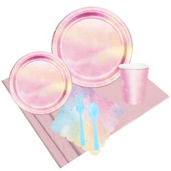 Picture of BirthdayExpress 305357 Iridescent Party Pack - Pack of 8