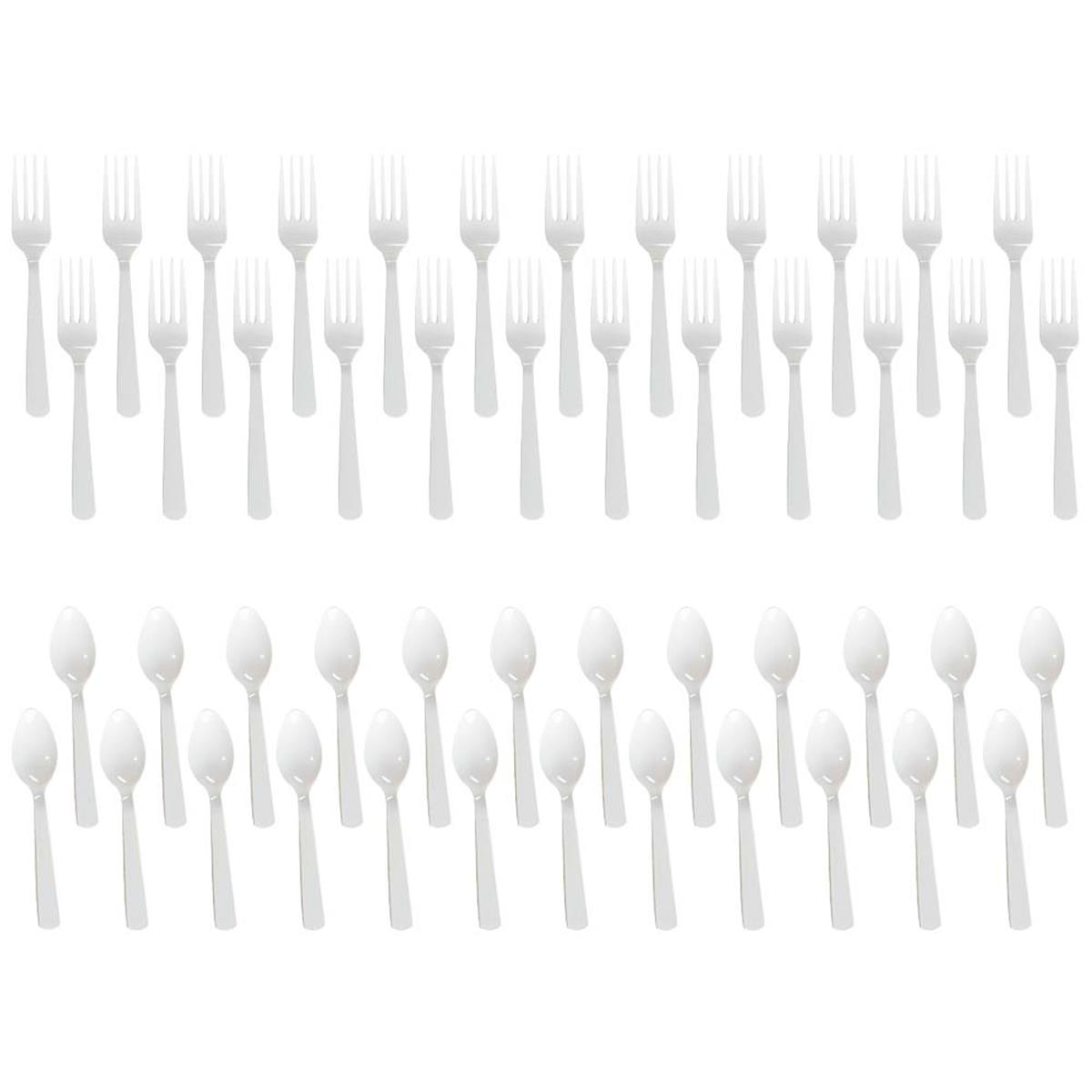 Picture of BirthdayExpress 305560 Forks & Spoons&#44; White - 24 Count