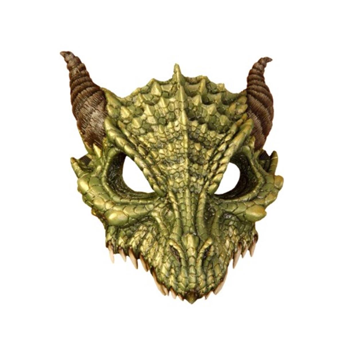 Picture of BuySeasons 402277 Dragon Half Mask