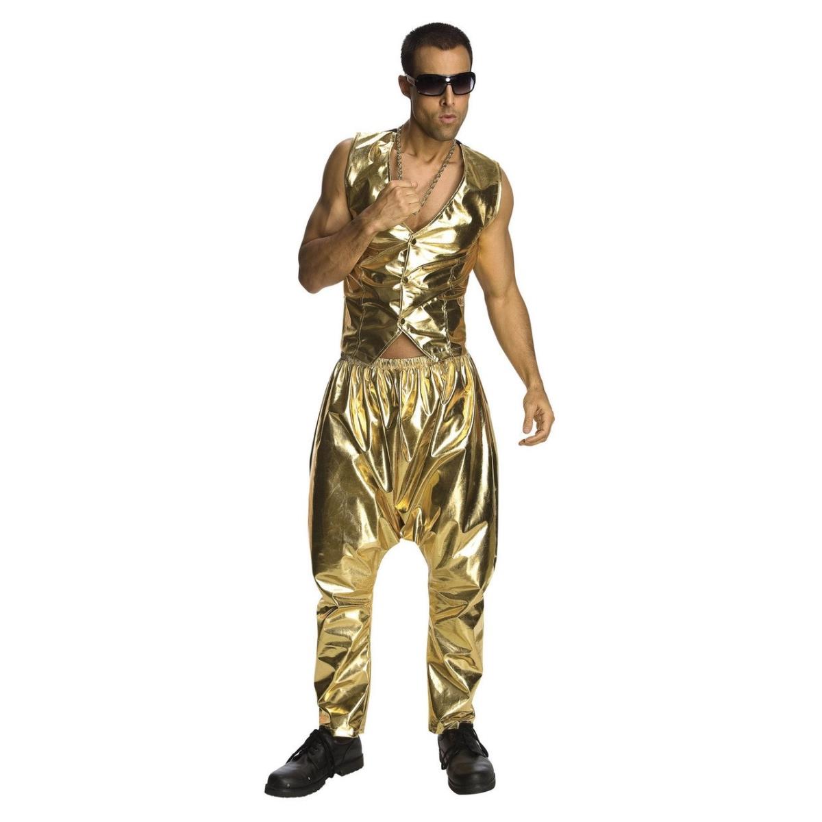 Picture of BuySeasons 286868 Mens MC Gold Pants&#44; Medium