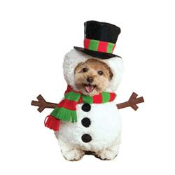 Picture of BuySeasons 402364 Snowman Pet Costume, Small