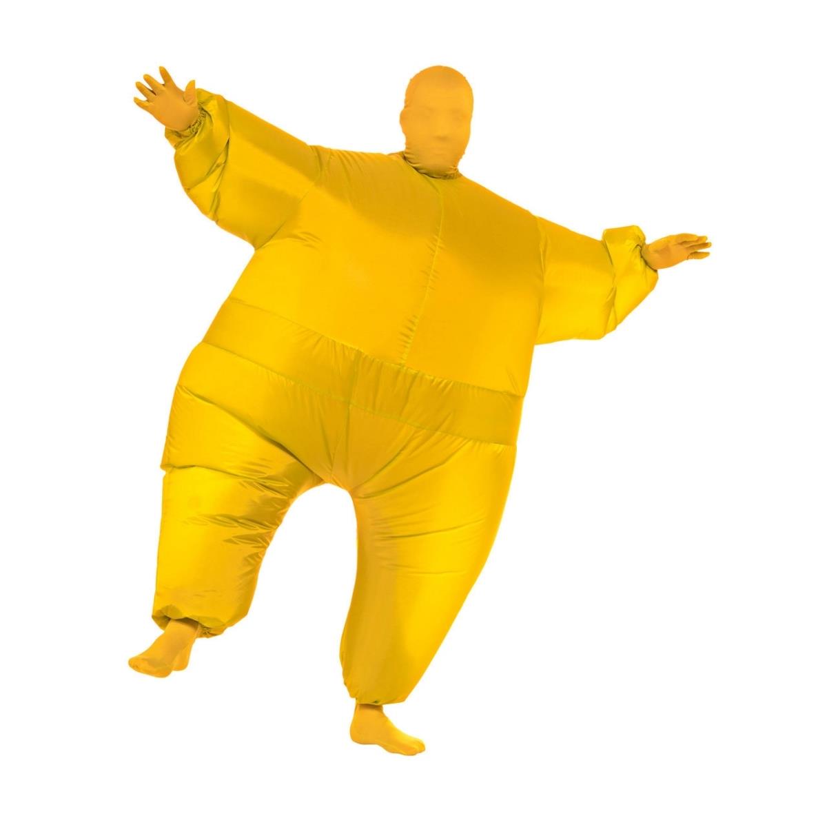 Picture of BuySeasons 286838 Adult Yellow Inflatable Costume&#44; Medium