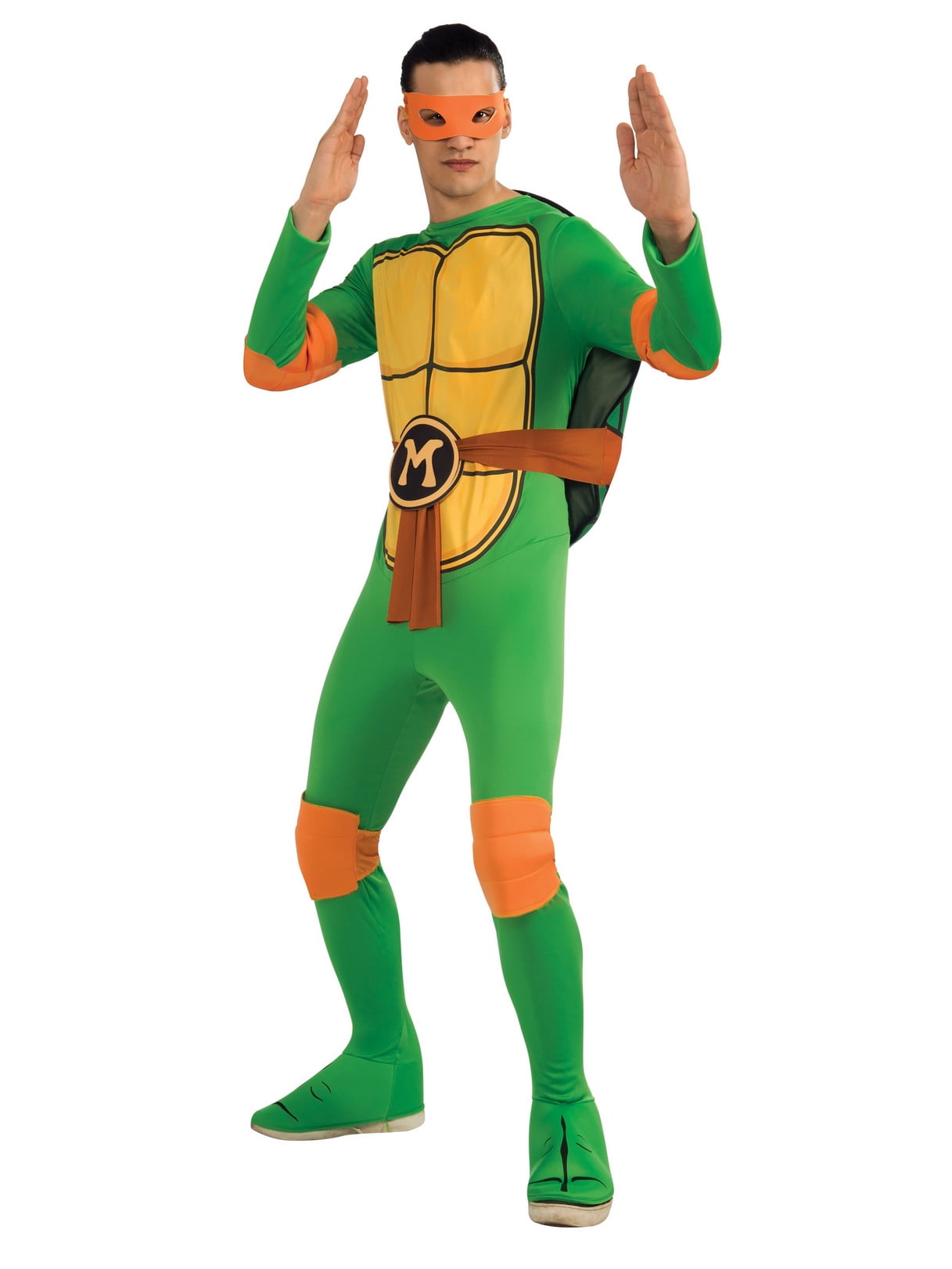 Picture of BuySeasons 401796 Teenage Mutant Ninja Turtles Michelangelo Adult Costume, Medium