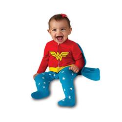 Picture of BuySeasons 286845 Infant Wonder Woman Romper Costume&#44; 0-6 Months