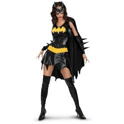 Picture of BuySeasons 286855 Batgirl Deluxe Adult Costume, Large