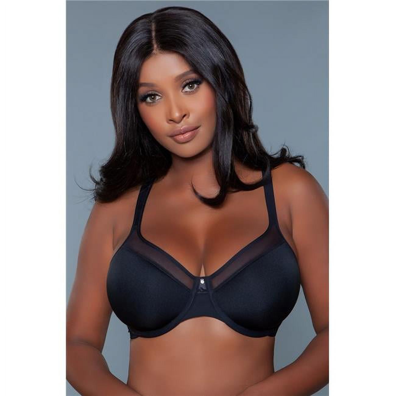 Kristy Full Coverage Bra, Black - Size 40C