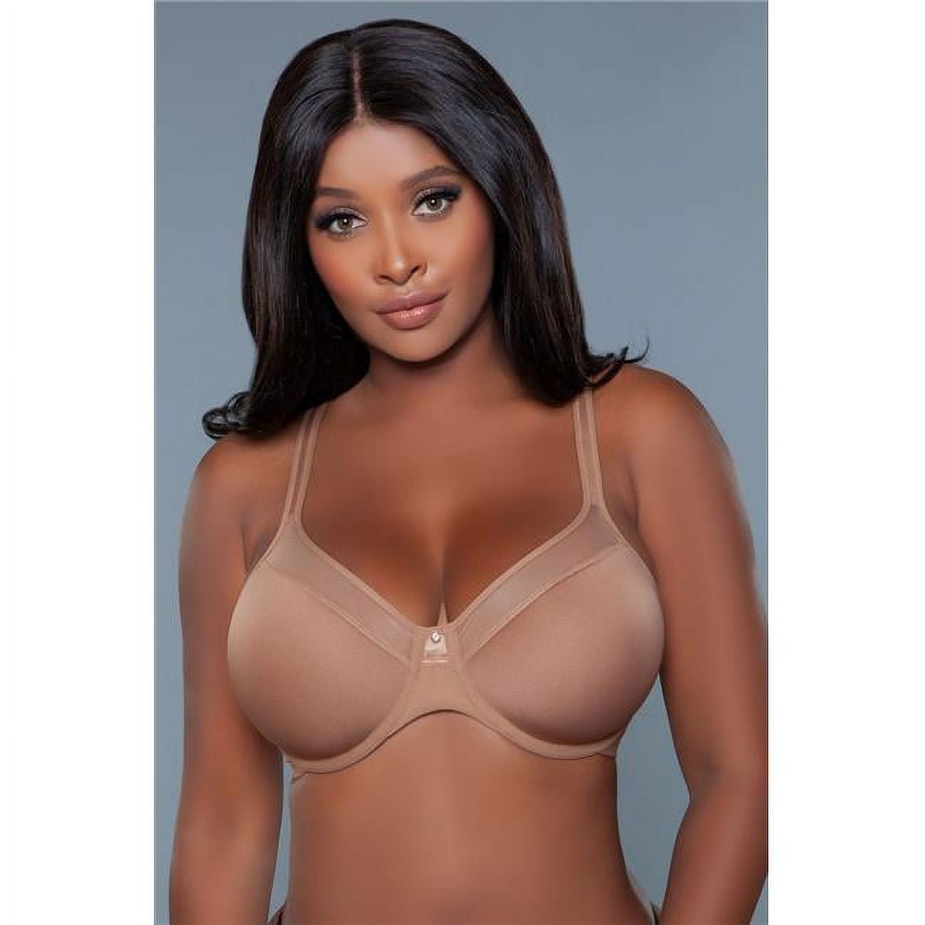 2215-CIN-38D Kristy Full Coverage Bra, Cinnamon - Size 38D