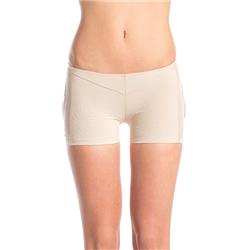 Picture of Be Wicked BW1649 S Butt Booster with Rear Round Openings for a Natural Lift Boyshort, Nude - Small