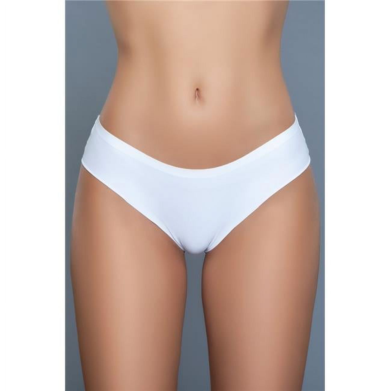 Picture of BeWicked 2048-WH-S Women Desiree White Panty - Small