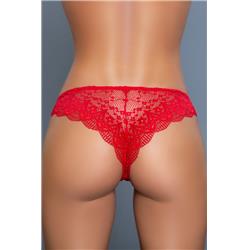 Picture of BeWicked 2094-Pack-XL Women Florence Panty &#44; White&#44; Black & Red - Extra Large - Pack of 3