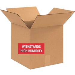 121212V3C 12 x 12 x 12 in. V3C Weather-Resistant Corrugated Boxes Case, Pack of 20