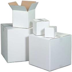 161212W 16 x 12 x 12 in. White 200 ECT-32 Corrugated Boxes Case, Pack of 25