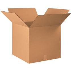22 in x 20 in x 20 in Shipping Box, Kraft, Corrugate, Single Wall, 32 ECT