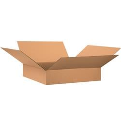 28288 28 x 28 x 8 in. Flat 200 ECT-32 Corrugated Boxes Case, Pack of 10