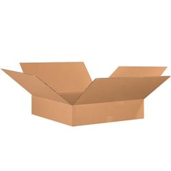 32328 32 x 32 x 8 in. Flat 200 ECT-32 Single Wall Corrugated Boxes Case, Pack of 10