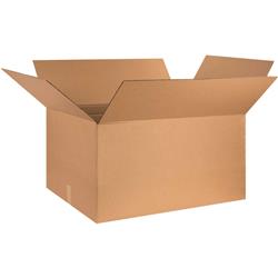 36 in x 21 in x 20 in Shipping Box, Kraft, Corrugate, Single Wall, 32 ECT