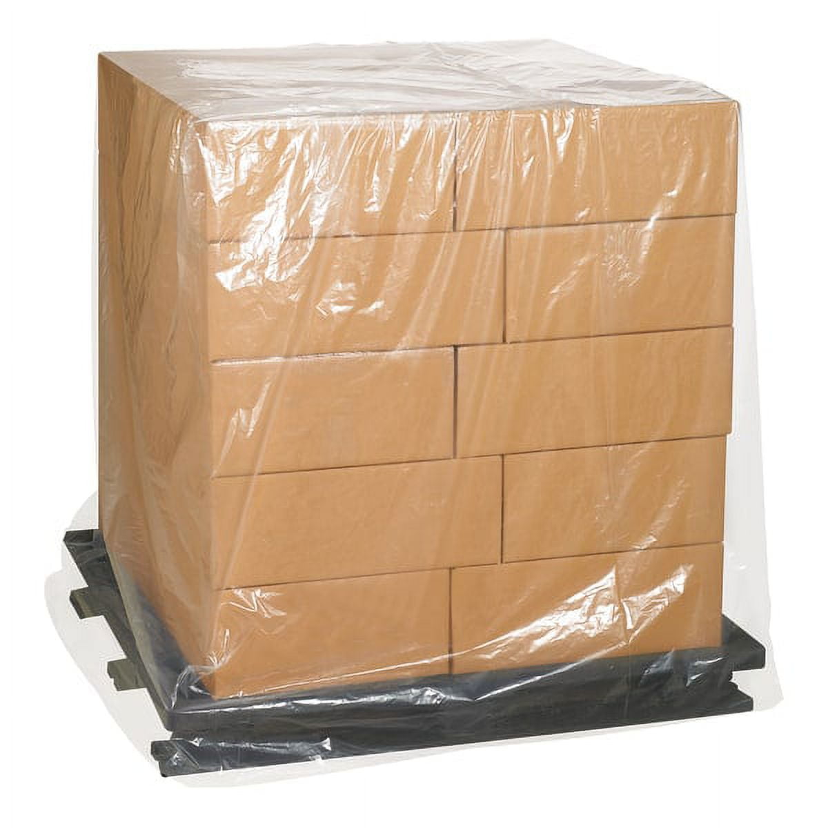 Picture of Box Partners PC521 54 x 44 x 120 in. 2 Mil Clear Pallet Covers