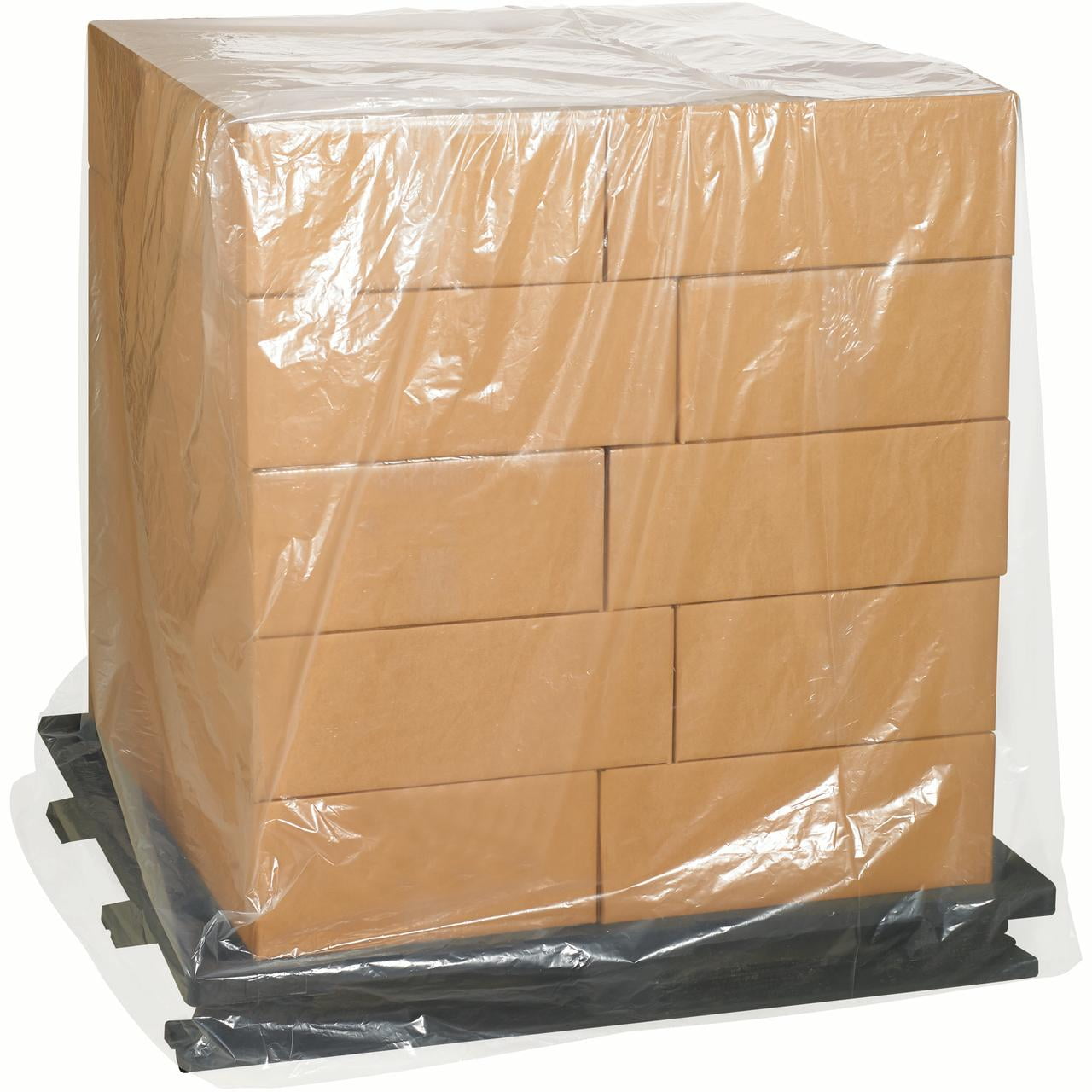 Pallet Covers 54W x 44D x 96H 3 Mil Clear 50/Pack