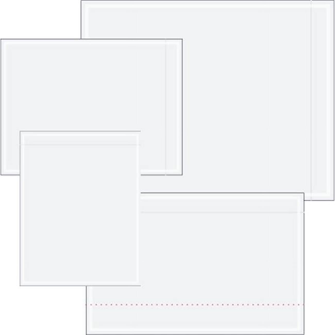Picture of Box Partners PL21 7 x 5 .5 in. 2 Mil Poly Clear Face Document Envelopes