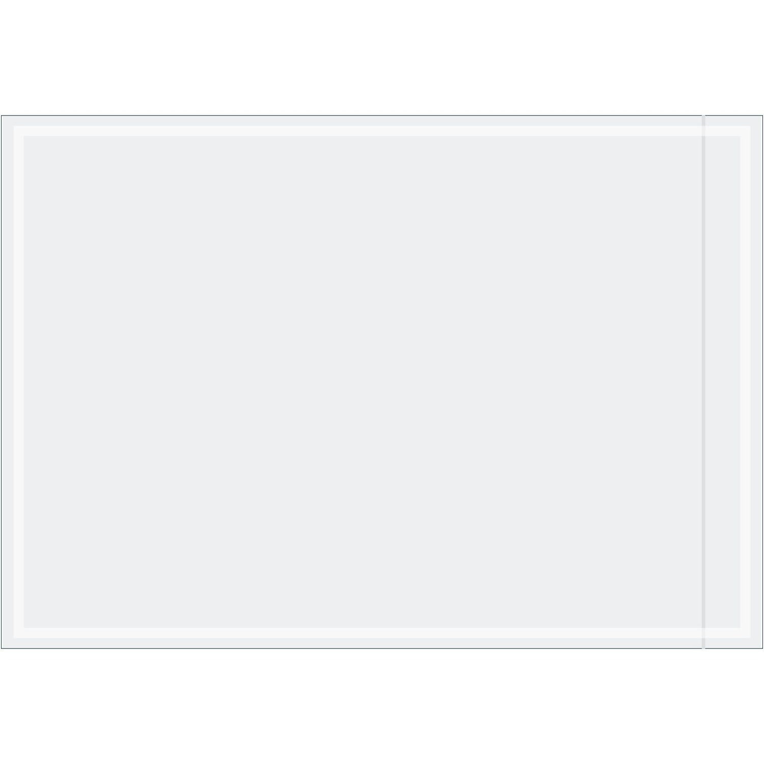 7 x 10 in. 2 Mil Poly Clear Face Document Envelopes