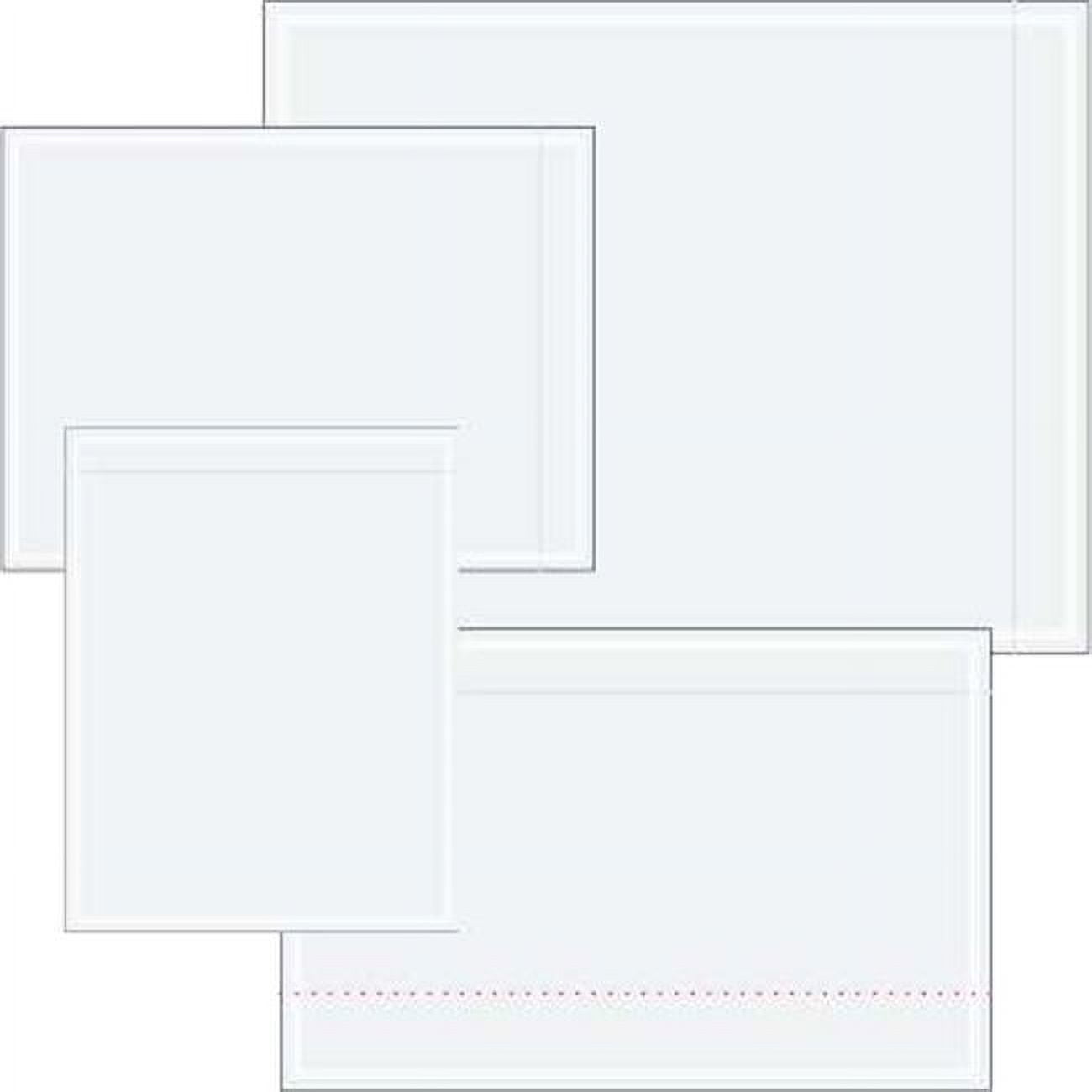Picture of Box Partners PL527 12 x 15 in. 2 Mil Poly Clear Face Document Envelopes