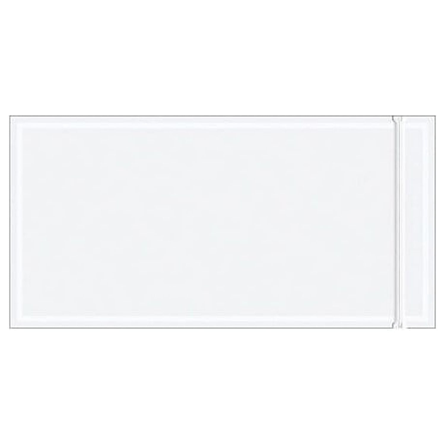 5 x 10 in. 2 Mil Poly Resealable Clear Face Document Envelopes