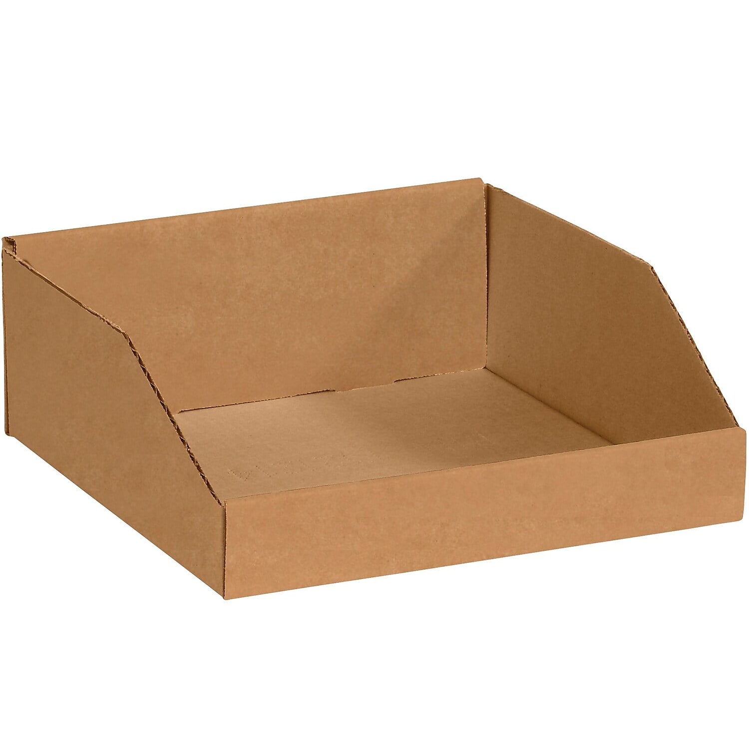 Picture of Box Partners BINMT121214K 12 x 12 x 4.5 in. Kraft 200 ECT-32 Corrugated Bin Boxes Case&#44; Pack of 50