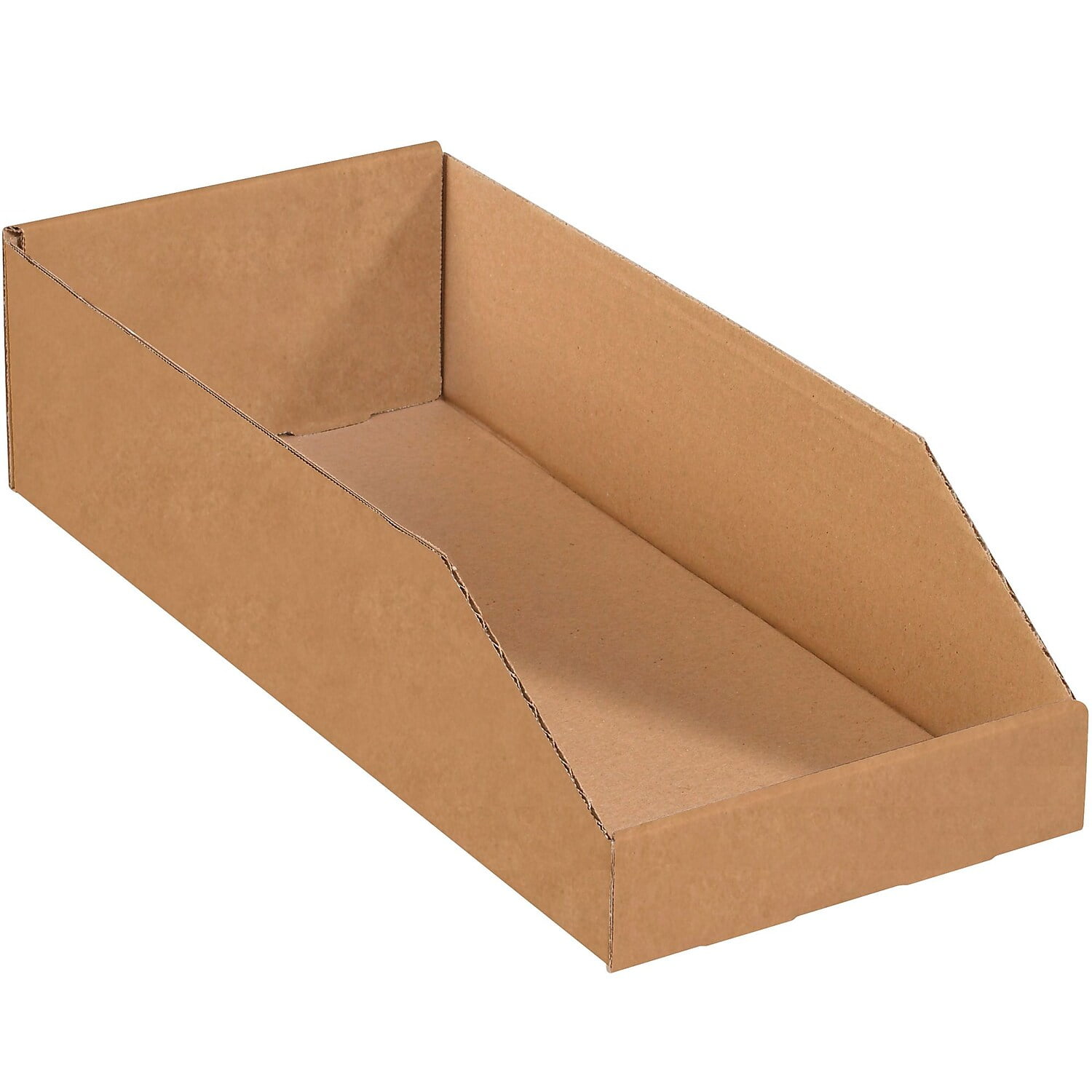 Picture of Box Partners BINMT1224K 12 x 24 x 4.5 in. Kraft 200 ECT-32 Corrugated Bin Boxes Case&#44; Pack of 50