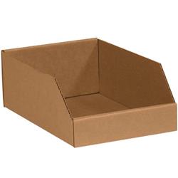 Picture of Box Partners BINMT624K 6 x 24 x 4.5 in. Kraft 200 ECT-32 Corrugated Bin Boxes Case&#44; Pack of 50