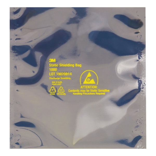 14 x 14 in. 3.1 Mil Open End Static Shielding Bags Case, Pack of 100