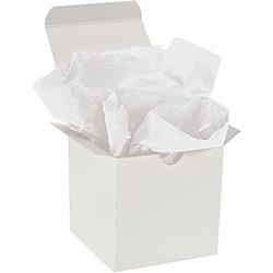 Gift Grade Tissue Paper, 10 in W, 15 in L, 10 lb Basis Weight, White, 960 Sheets Per Bundle