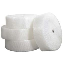 BWHD12S12P 0.5 x 12 in. x 250 ft. 4 Perforated Heavy-Duty Polyethylene Clear Bubble Rolls