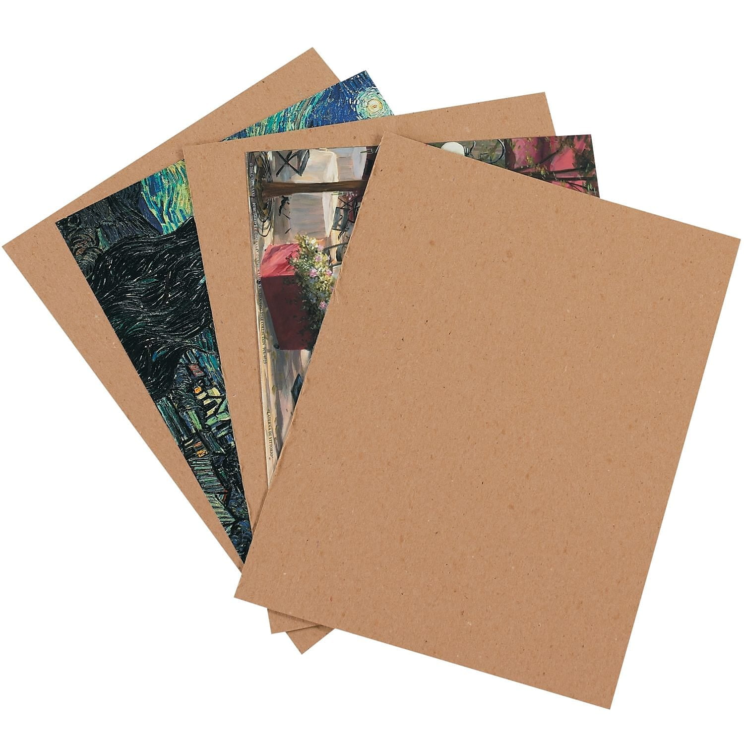 23 x 35 in. Kraft Chipboard Pads Case for 0.022 Point Fibreboard