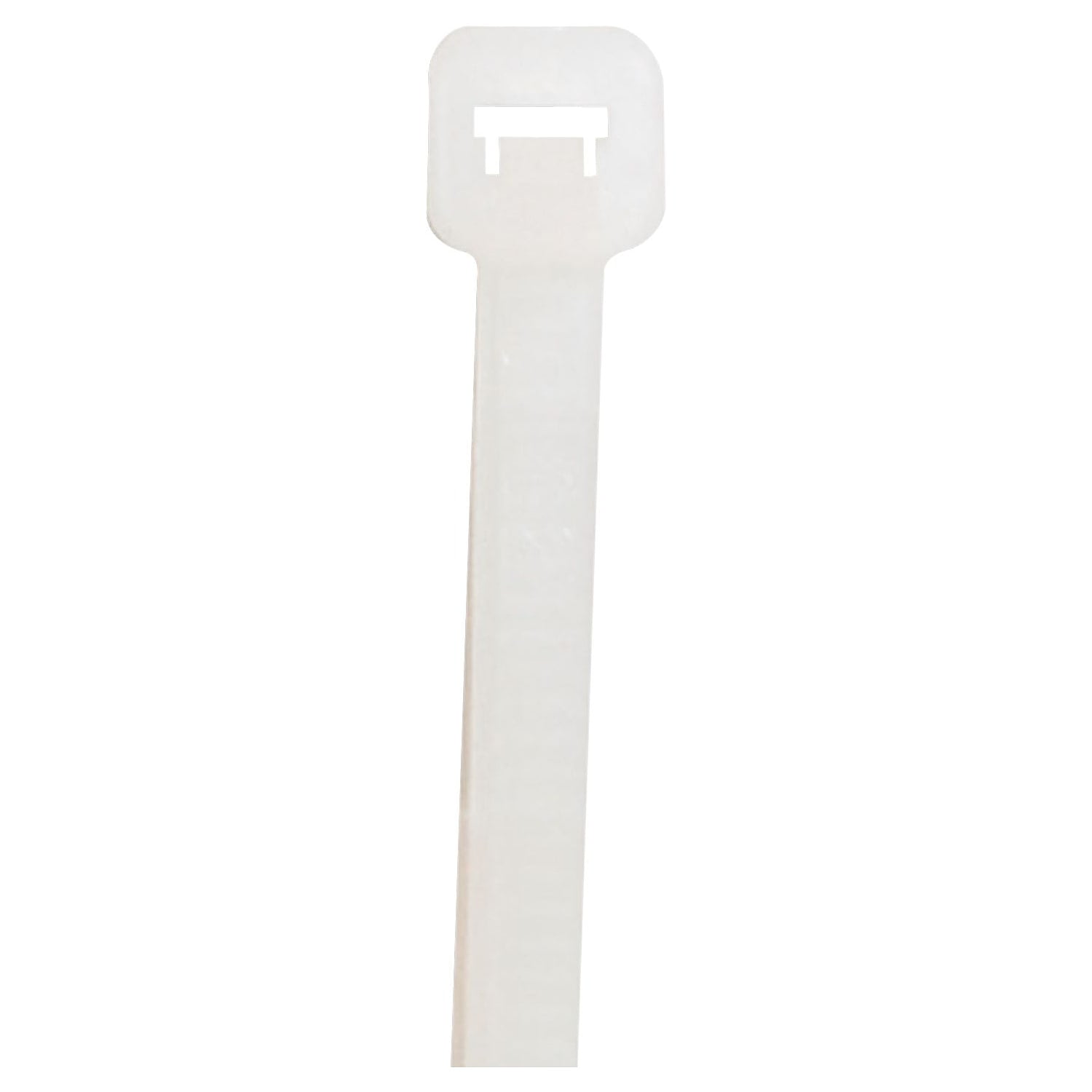 Cable Tie, 16 in L, Natural, Nylon 6/6, 50 lb Strength