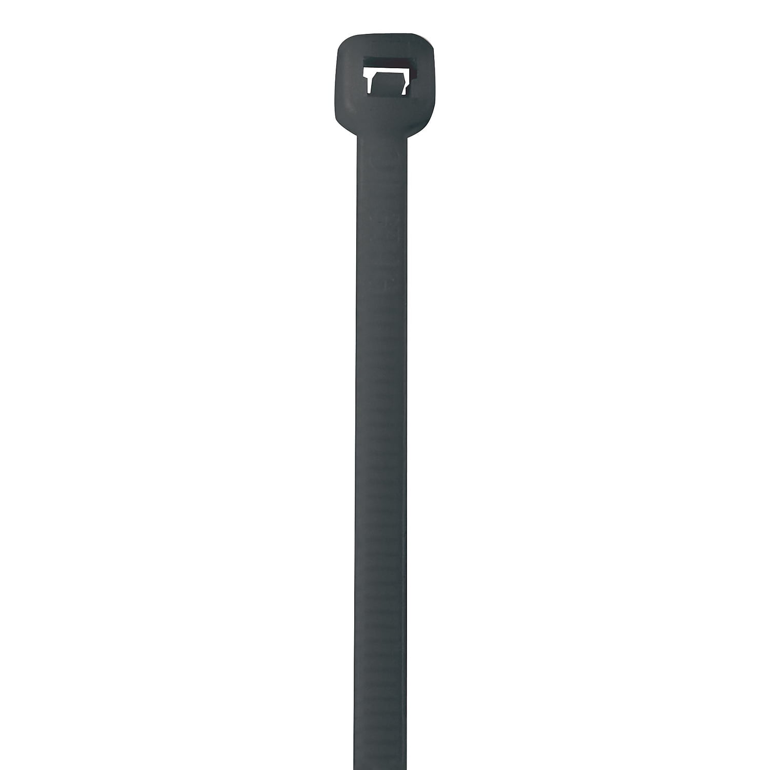 Cable Tie, 18 in L, Gray, 50 lb Strength